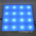 Natklub Farverigt LED -panellys til loft